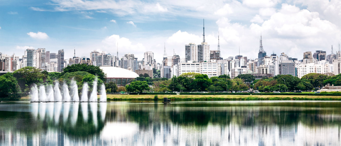 brazilia sao paulo ibirapuera park to